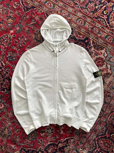 SS/08 Stone Island Lightweight Zip Up Hoodie (M)