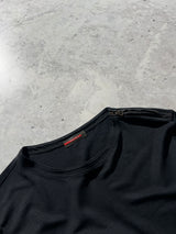 00's Prada Sport Shoulder Zip T Shirt (M)
