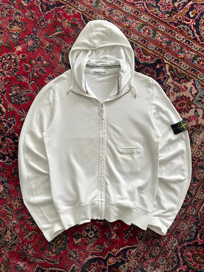 SS/08 Stone Island Lightweight Zip Up Hoodie (M)
