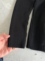 Armani Jeans Ribbed Wool Crewneck Knit Jumper (M)