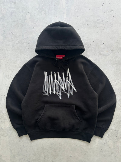 Supreme Tag Heavyweight Pullover Hoodie (M)