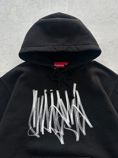 Supreme Tag Heavyweight Pullover Hoodie (M)