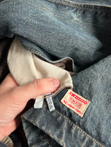 Vintage Armani Jeans 2 in 1 Denim Jacket (Women's Size 8)