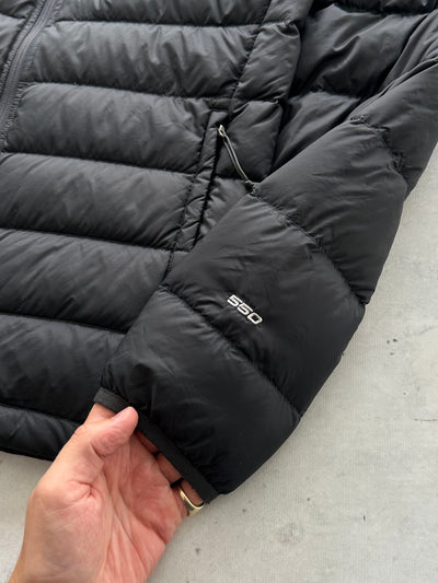 The North Face 550 Down Fill Zip Up Hooded Jacket (S)