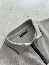 Vintage YSL Heavyweight 1/4 Zip Pullover Jumper (XL)