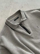 Vintage YSL Heavyweight 1/4 Zip Pullover Jumper (XL)