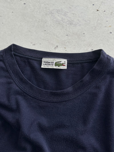 80's Chemise Lacoste Embroidered Tennis T Shirt (XL)