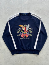 Ralph Lauren Embroidered Eagle Crewneck Sweatshirt (M)