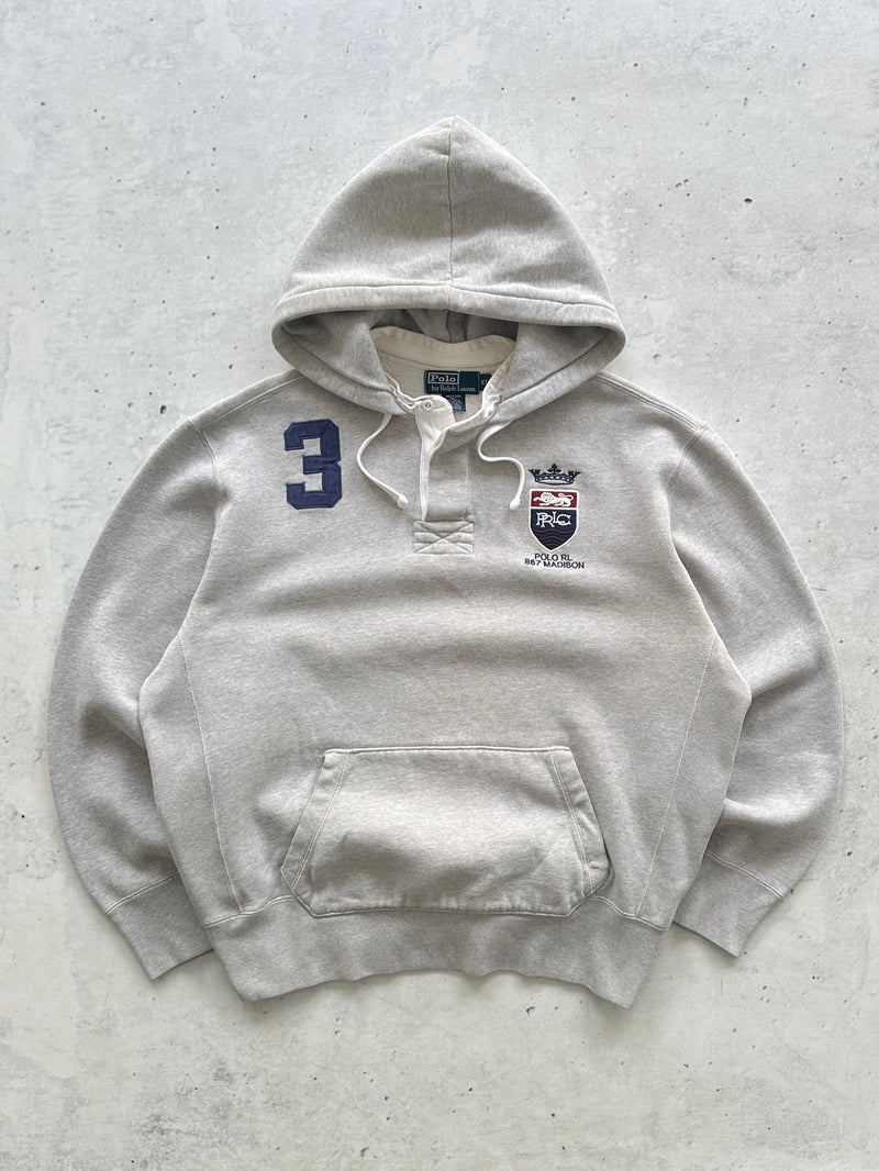Ralph Lauren big logo Heavyweight Pullover Hoodie (XL)