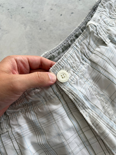 00's Nike Plaid Cargo Shorts (W36)