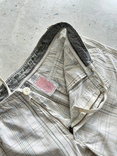 00's Nike Plaid Cargo Shorts (W36)