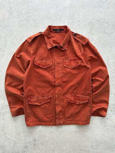 00's Stone Island Denims Button Up Military Overshirt (L)