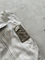 00's Nike Plaid Cargo Shorts (W36)