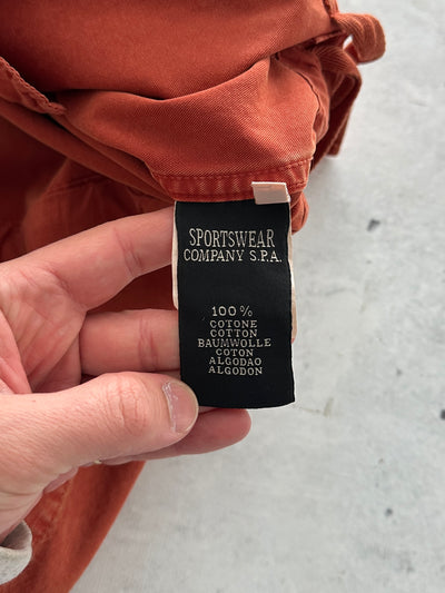 00's Stone Island Denims Button Up Military Overshirt (L)