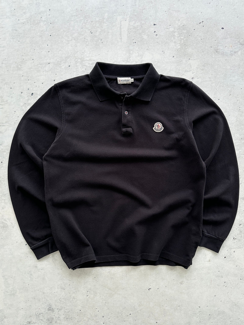 Moncler Maglia Long Sleeve Polo Shirt (S)