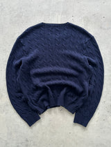 Ralph Lauren Crewneck Cable Knit Jumper (XL)