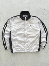 00's Nike Swoosh Zip Up Track Jacket (M)