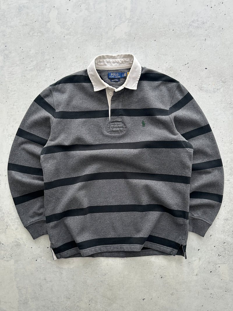 Ralph Lauren Heavyweight Stripe Rugby Shirt (L)