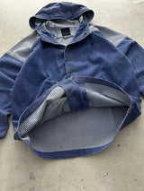 90's Valentino US coast squadrons Embroidered Denim Jacket (XL)