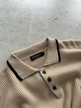 Vintage YSL Chunky Ribbed Pullover Knit Jumper (XL)