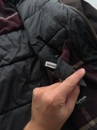 Barbour Beaufort Hooded Wax Parka Jacket (L)