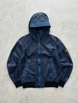 SS/12 Stone Island Mussola Gommata Hooded Jacket (M)