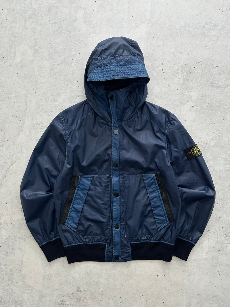 SS/12 Stone Island Mussola Gommata Hooded Jacket (M)