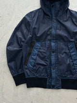 SS/12 Stone Island Mussola Gommata Hooded Jacket (M)