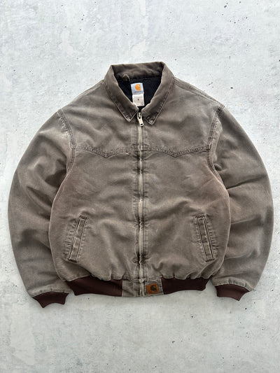 90's Carhartt Duck Canvas Santa Fe Work Jacket (XXL)