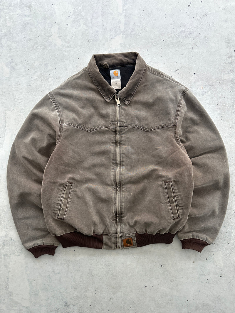 90's Carhartt Duck Canvas Santa Fe Work Jacket (XXL)