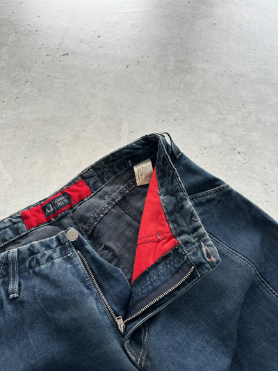 00's Armani Jeans Denim baggy Jeans (W32 x L28")