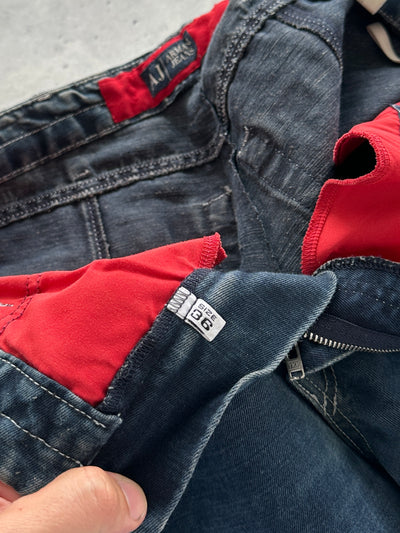 00's Armani Jeans Denim baggy Jeans (W32 x L28")