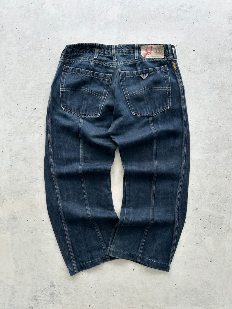 00's Armani Jeans Denim baggy Jeans (W32 x L28