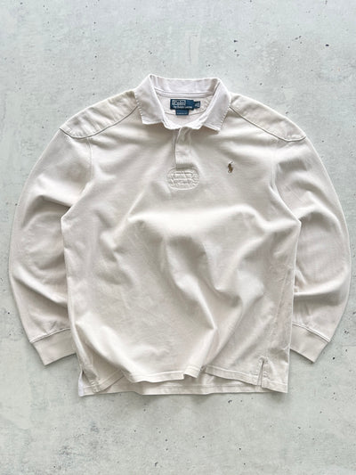 90's Ralph Lauren Heavyweight Rugby Shirt (XL)