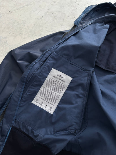 SS/12 Stone Island Mussola Gommata Hooded Jacket (M)