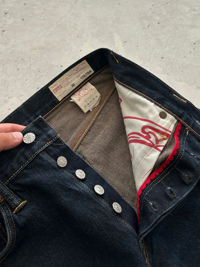 00's Evisu Gull Wing Denim Shorts (W30)