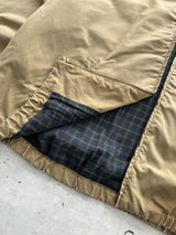 90's Ralph Lauren Tartan Lined Zip Up Harrington Jacket (XL)