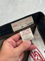 00's Evisu Gull Wing Denim Shorts (W30)