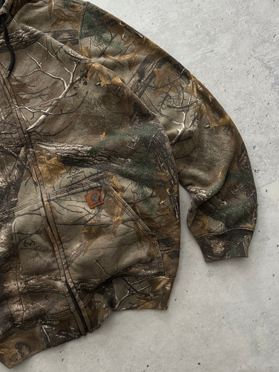 Vintage Carhartt x Realtree Zip Up Hoodie (Tall XL)