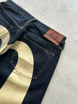 00's Evisu Gull Wing Denim Shorts (W30)