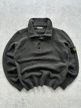 AW/09 Stone Island Chunky Wool Knit Pullover Jumper (L)