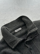 AW/09 Stone Island Chunky Wool Knit Pullover Jumper (L)