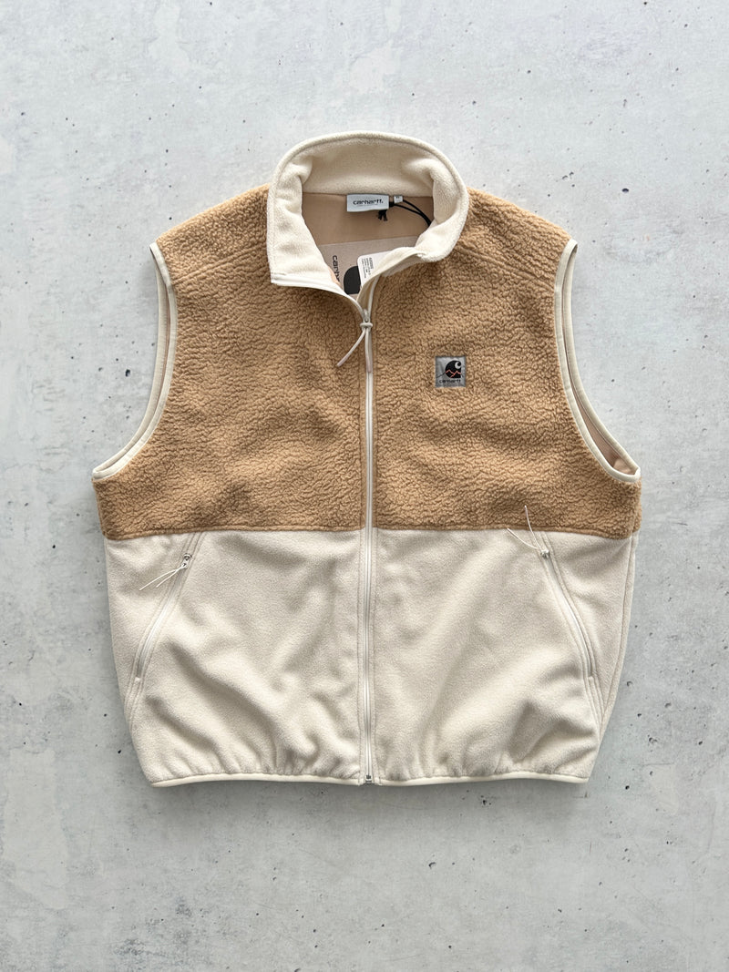 Brand New Carhartt WIP Zip Up Fleece Gilet (XL)