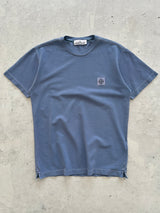 SS/19 Stone Island Patch Logo pique cotton T Shirt (M)