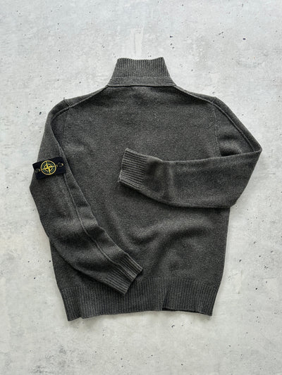 AW/09 Stone Island Chunky Wool Knit Pullover Jumper (L)