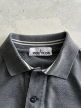 Stone Island Patch Logo Polo Shirt (S)
