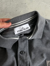 Stone Island Patch Logo Polo Shirt (S)