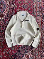 SS/02 Stone Island 1/4 Zip Knit Pullover Jumper (S)