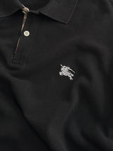 00's Burberry Brit Long Sleeve Polo Shirt (L)