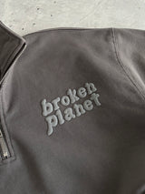 Broken Planet Heavyweight 1/4 Zip Pullover Sweatshirt (S)